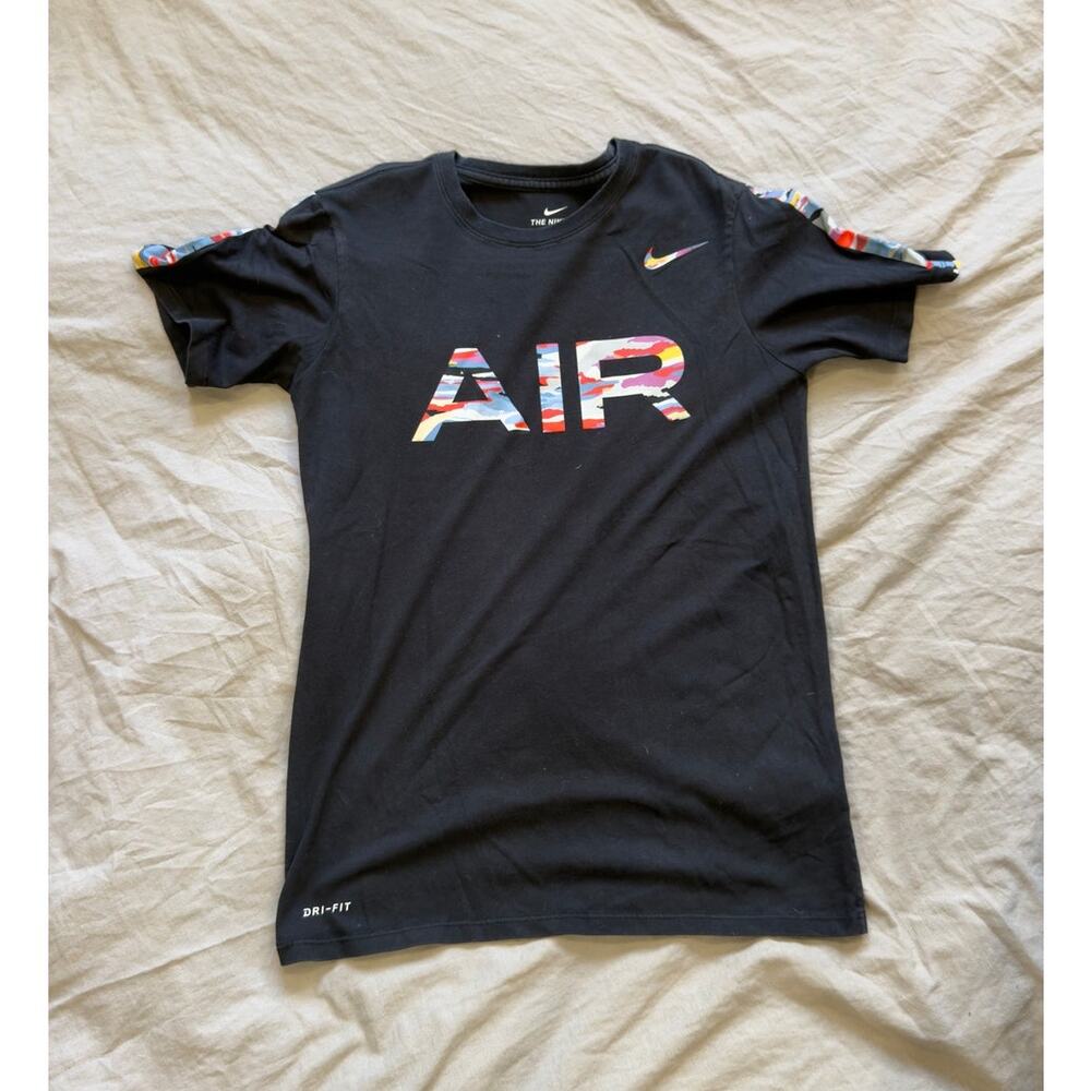 NIKE UNISEX THE‎ NIKE TEE DRI-FIT RAINBOW CAMO